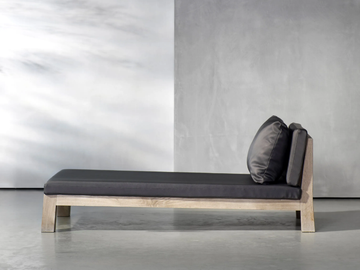 GIJS - Upholstered fabric Garden daybed by Piet Boon - view 2